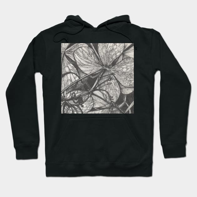 Botanical Study Hoodie by krisevansart